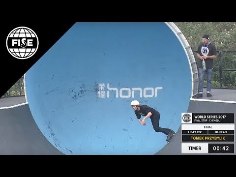 Tomek Przybylik: 3rd Final FIRS Roller Freestyle Park World Cup - FISE World Series Chengdu