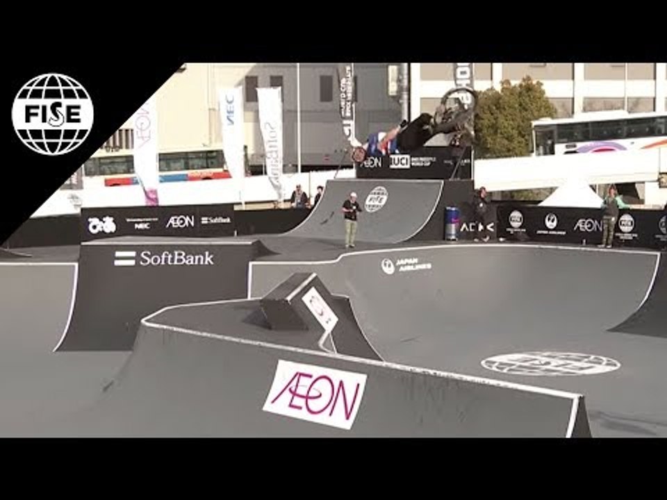 Kenneth Tencio | 2nd Final UCI BMX Freestyle Park World Cup - FISE Hiroshima 2018