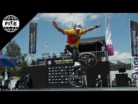 Jorge Gomez | 2nd Final UCI BMX Flatland Worldcup - FISE Hiroshima 2018