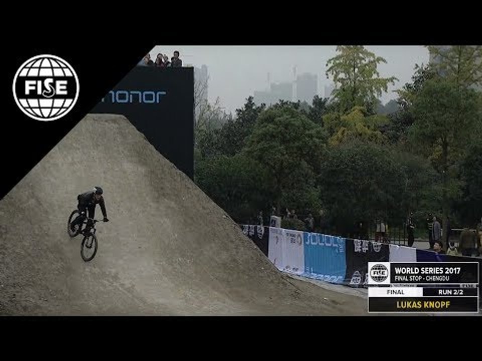 Lukas Knopf: 1st Final MTB Slopestyle Pro - FISE World Series Chengdu