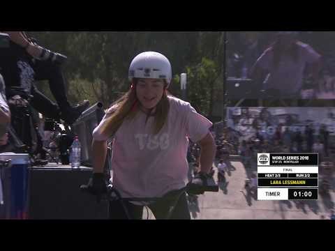 Lara Lessmann | 3rd Final UCI BMX Freestyle Women's World Cup - FISE World Series Montpellier 2018