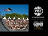 FWS MONTPELLIER 2018: Skateboard Street Pro Semi Final