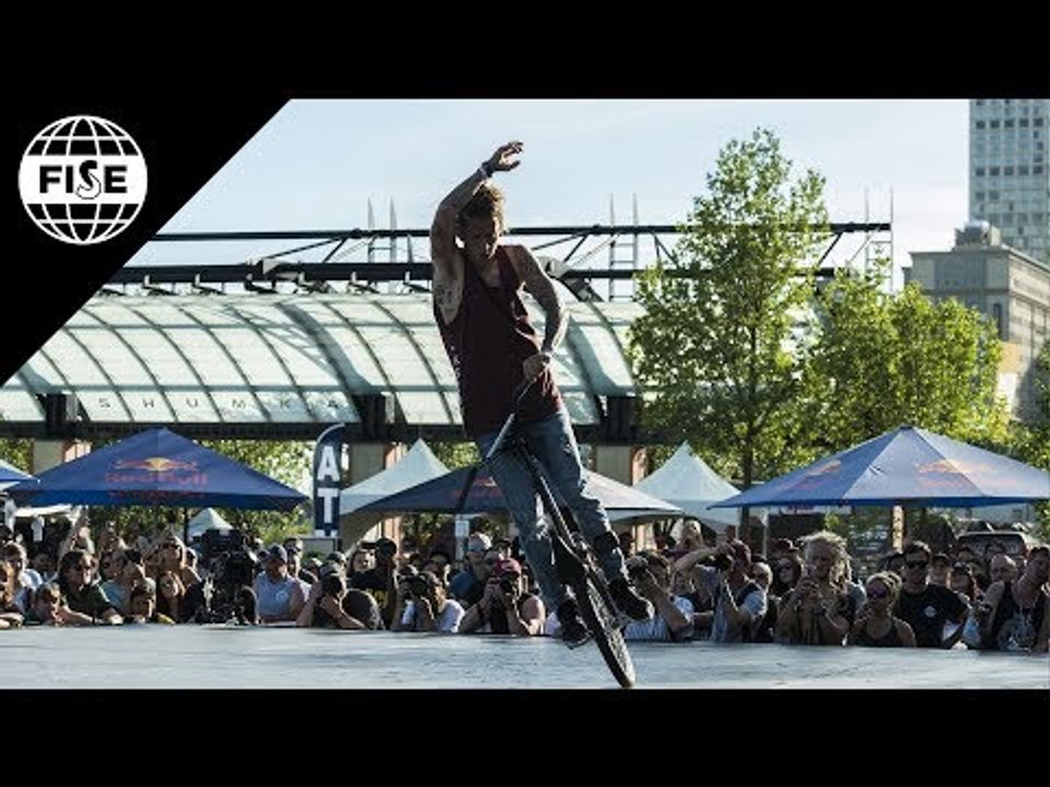 Jean William Prevost 2nd Place - UCI BMX Flatland World Cup Final | FISE Edmonton 2018