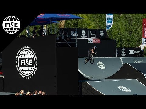 Marin Rantes 2nd place - UCI BMX Freestyle Park World Cup Final | FISE Edmonton 2018