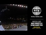 FWS MONTPELLIER 2018: BMX Freestyle Spine Ramp Pro Qualification