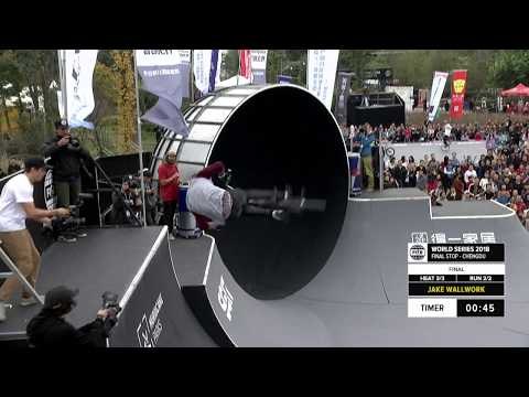 Jake Wallwork 1st place - UCI BMX Freestyle Park World Cup Final | FISE World Series Chengdu 2018