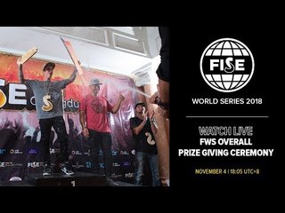 FWS 2018 Overall Prize Giving Ceremony