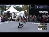 Matthias Dandois 3rd place  - UCI BMX Flatland World Cup Final | FISE World Series Chengdu 2018