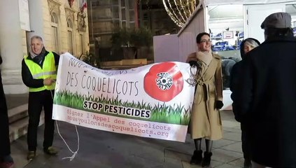A Avignon, des militants du mouvement des Coquelicots réclament l’interdiction des pesticides