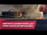 Disturbios en San Martín Texmelucan, Puebla, por atropellamiento de menor