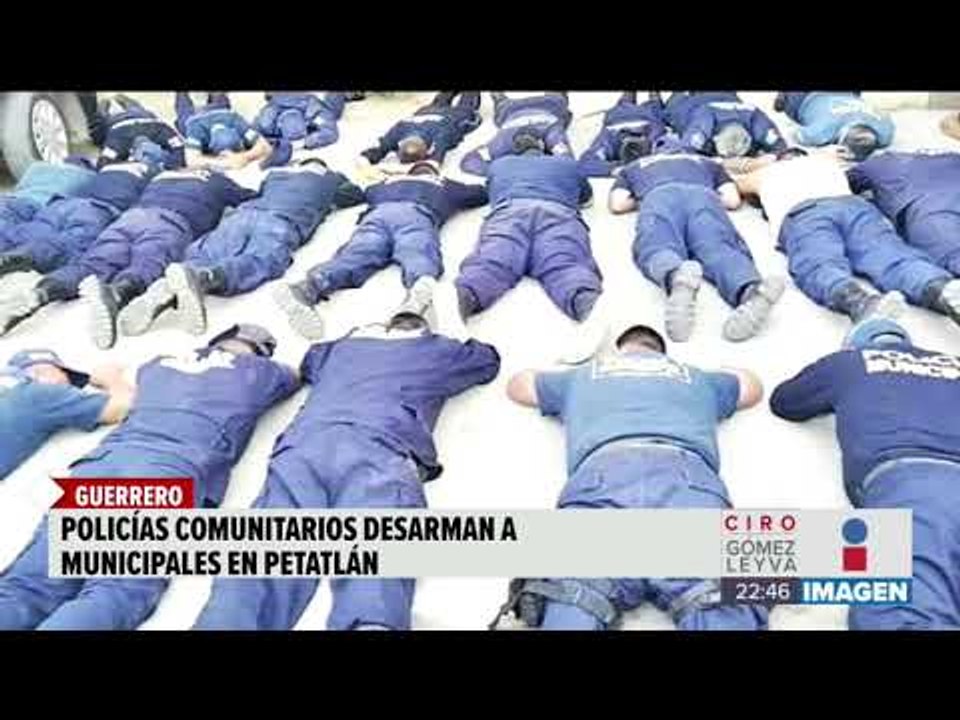 Autodefensas desarman a policías de Petatlán |...