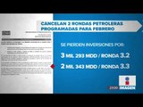 Comisión Hidrocarburos canceló rondas petroleras que se licitarían en febrero | Noticias con Ciro