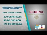 Militares sí aceptaron bajar su sueldo, como lo pidió el presidente | Noticias con Zea