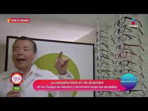 Por ti vemos: ¡lentes gratis a personas con escasos recursos! | Sale el Sol