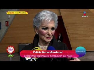 Felicia Garza, antes Felipe Gil, hace las paces con su familia | Sale el Sol