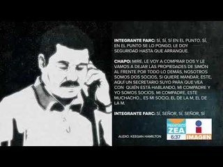Audio del Chapo y las FARC | Noticias con Francisco Zea