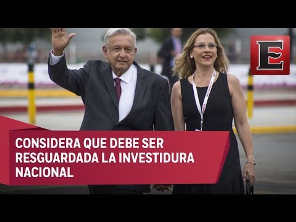 Gutiérrez Müller insiste en reforzar seguridad de López Obrador