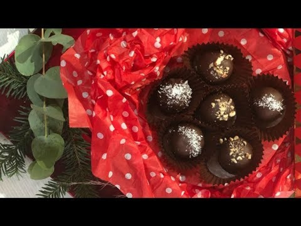 Postres veganos: trufas de chocolate al brandy | Sale el Sol