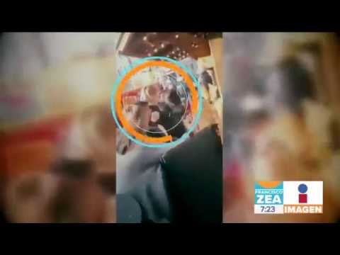 Ladrón de celulares en parque de diversiones; lo graban y agarran | Noticias con Zea