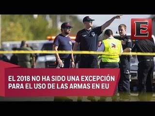 TOP 7: Tiroteos en EU no dan tregua