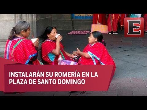 Gobierno capitalino promete mercado a artesanos triquis