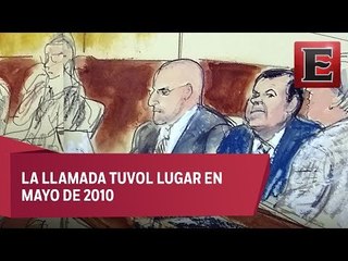 Revelan en juicio audio de negociación de “El Chapo” Guzmán con las FARC