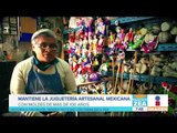 Él hace juguetes artesanales en México con moldes de hace 100 años | Noticias con Zea
