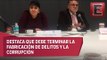 Nestora Salgado entrega a Segob lista de 199 presos políticos