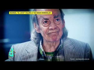 Manuel "El Loco" Valdés conmovido por el homenaje que recibió | De Primera Mano
