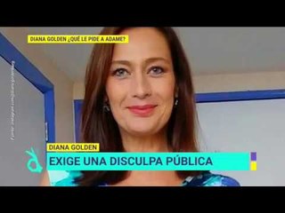 Diana Golden le exige una disculpa pública a Alfredo Adame | De Primera Mano