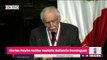 Carlos Payán recibe medalla Belisario Domínguez | Noticias con Yuriria Sierra