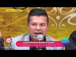 ¿Reencuentro entre Jorge Medina y la Arrolladora Banda Limón? | Sale el Sol
