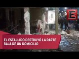 Explosión por fuga de gas en Iztapalapa deja una persona herida