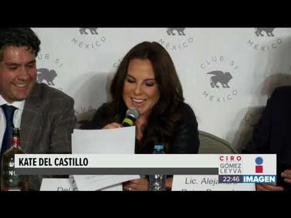 Kate del Castillo acusa al gobierno de EPN de perseguirla | Noticias con Ciro