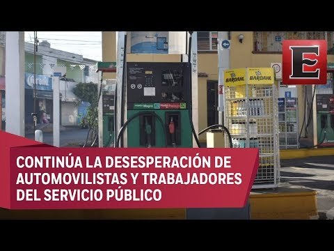 Persiste desabasto de combustible en gasolineras de Michoacán