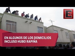Búsqueda de homicida de Camila en Chalco deja robos y daños a casas