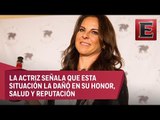 Kate del Castillo denuncia una persecución política en su contra