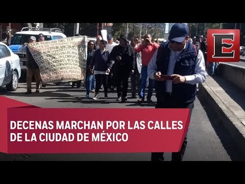 Jubilados de la Policía Auxiliar exigen mejores prestaciones y pensiones