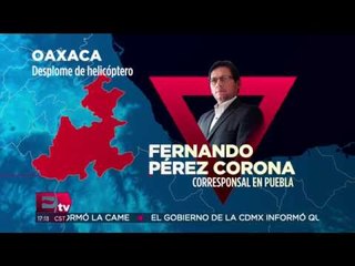 Accidente aéreo: Mueren la gobernadora de Puebla y su esposo