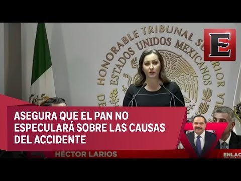 Héctor Larios habla del fallecimiento de Martha Erika Alonso y Rafael Moreno Valle