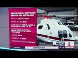 Este era el helicóptero en el que murieron Martha Érika Alonso y Rafael Moreno Valle