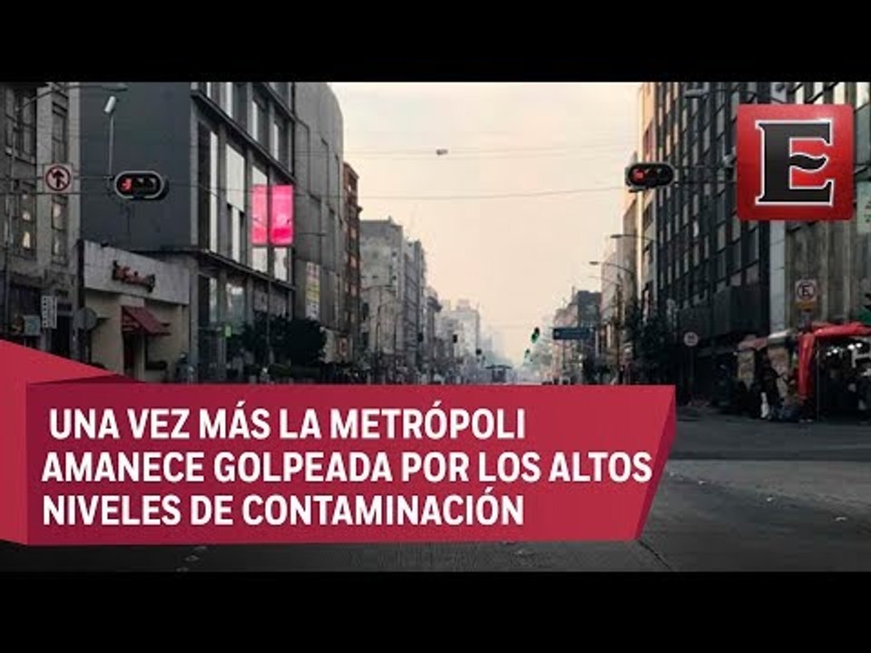 Contaminación y basura 'abrazan' el despertar navideño en CDMX