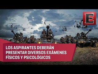 Lanzan convocatoria para pertenecer a la Sedena