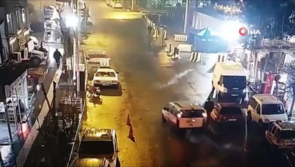 Emniyet Müdürlüğü'ne yapılan EYP’li saldırının görüntüleri ortaya çıktı