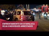 Enfrentamiento entre policías y civiles armados en Ixtapaluca