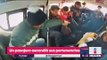 Asalto en combi de Texcoco; asaltantes golpean a pasajero antes de irse | Noticias con Yuriria