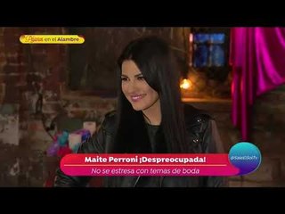¿Maite Perroni tiene planes de convertirse en madre? | Sale el Sol