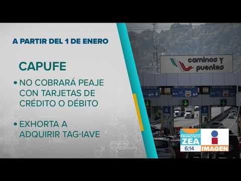 A partir del 1 de enero dejarán de cobrar peaje de casetas con tarjetas de crédito o débito
