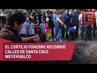Así despidieron a los niños fallecidos en incendio en Iztapalapa