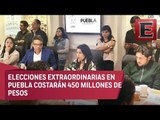 Elección extraordinaria en Puebla costará más de 400 millones de pesos